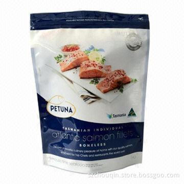 High barrier printing stand-up zipper bag, used for food packaging
